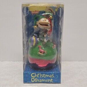 1998 Rauch Rugrats Christmas Tommy Elf Ornament Viacom Nickelodeon NEW VINTAGE